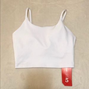 MUSESONLY White Cropped Tank